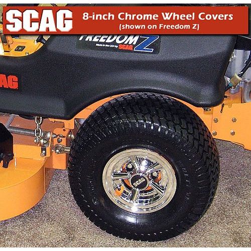 Scag 8" Chrome Wheel Cover